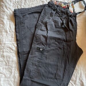 koi Gray Boot Cut Flare Pants